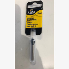 Alpha Countersink Drill Bit 10mm Cross Hole