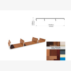 Knotwood Slat Self Mating 150mm X 16mm X 6mtr