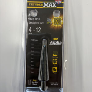 Alpha Step Drill 4-12mm 2 Flute Straight