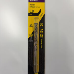 Alpha Drill Bit Colbalt 8mm Hard Metal
