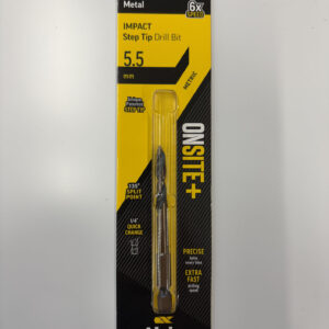 Alpha Onsite Impact Step Tip Drill Bit 5.5mm Metal