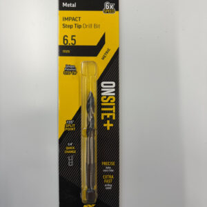 Alpha Onsite Impact Step Tip Drill Bit 6.5mm Metal