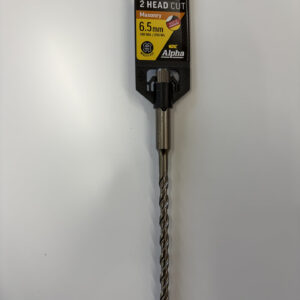 Alpha Drill Bit SDS Masonry 6.5mm x 310mm 2 Head Cut Zentro