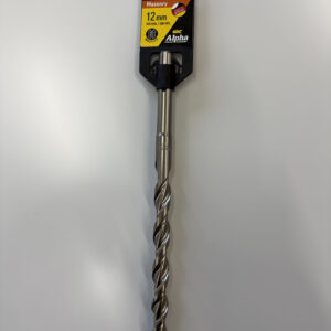 Alpha Drill Bit SDS Masonry 12mm x 310mm 2 Head Cut Zentro