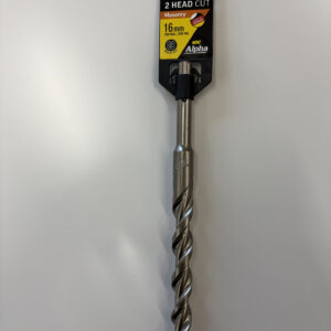 Alpha Drill Bit SDS Masonry 16mm x 310mm 2 Head Cut Zentro