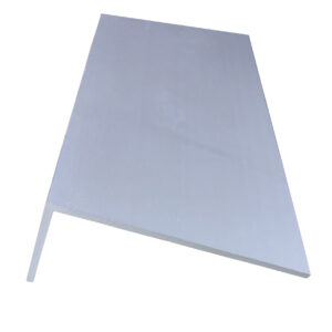 Angle 100mm x 50mm x 3mm x 6.5Mtrs Clear Anodised 15um