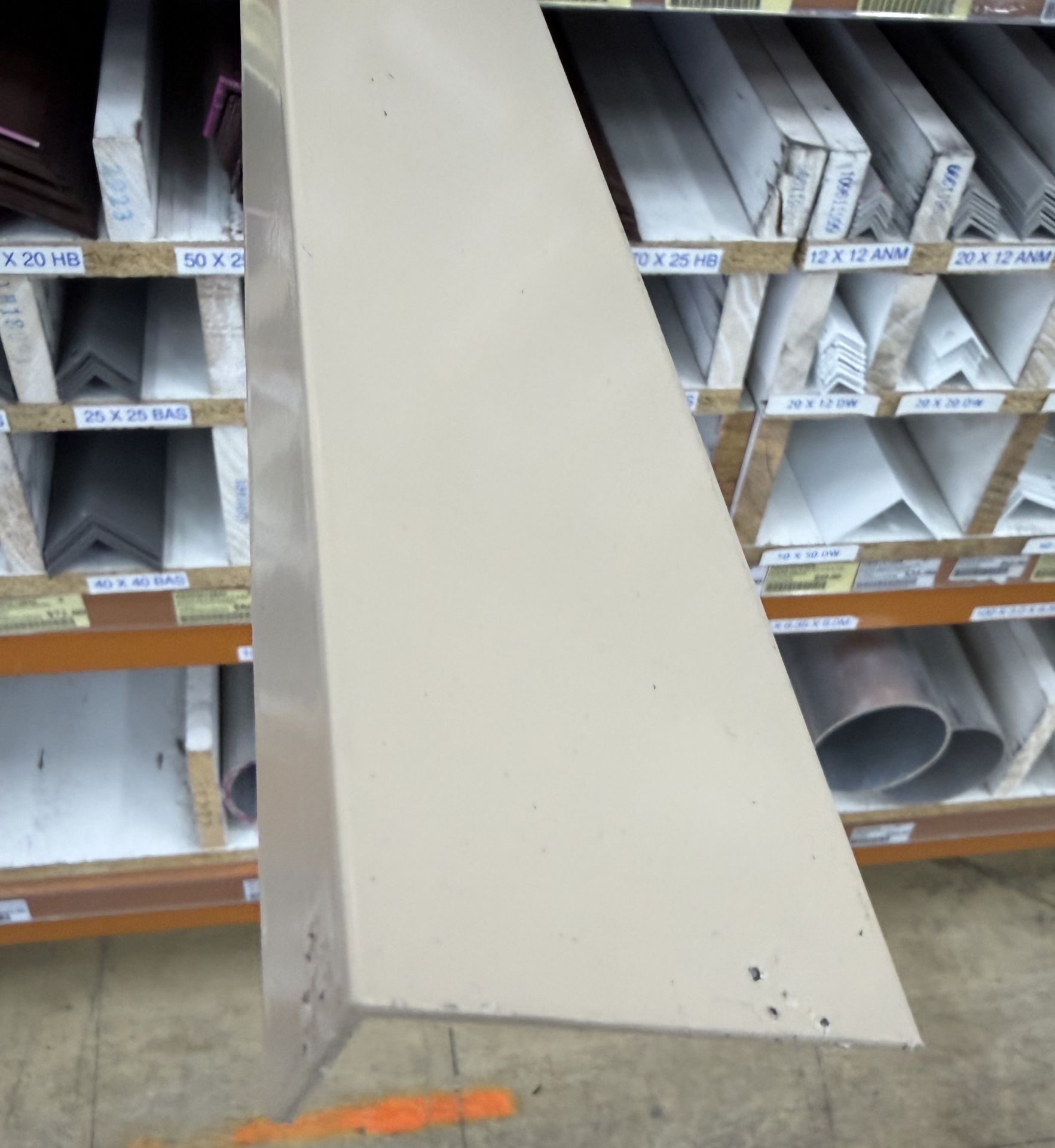 Angle 50mm x 20mm x 1.6mm x 6.5Mtrs- Paperback Satin