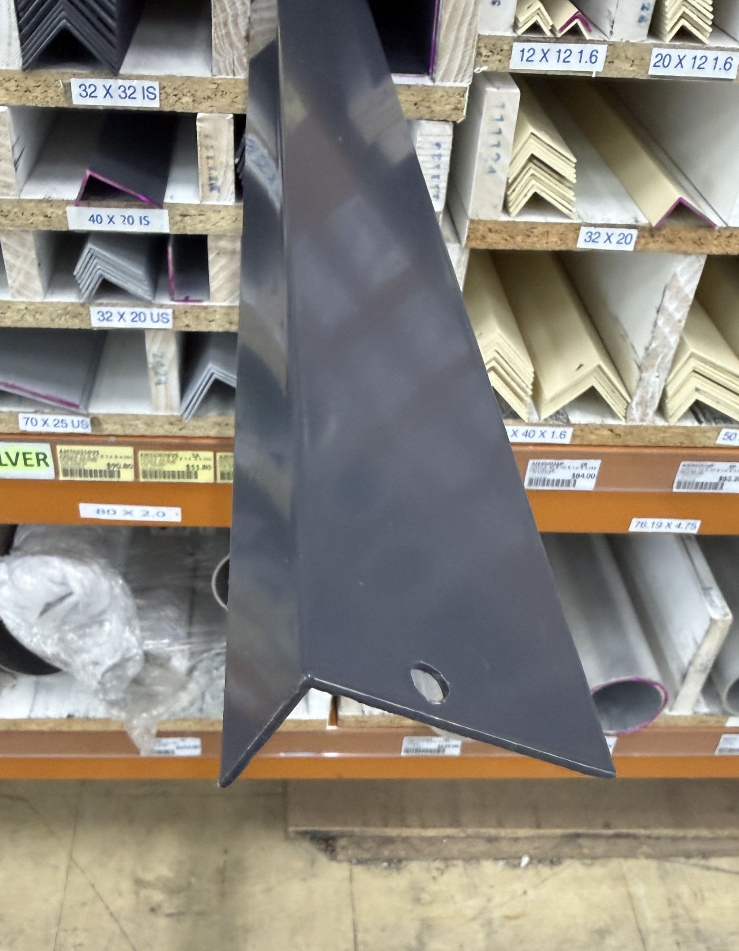 Angle 50mm x 25mm x 1.6mm x 6.5mtr Ironstone