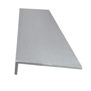 ANGLE 80 X 20 X 3 X 6.5M CLEAR ANODISED