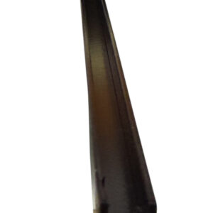 Channel 10mm x 10mm x 1.6mm x 6.5mtr Black