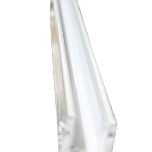 Channel 10mm x 10mm x 1.6mm x 6.5mtr White
