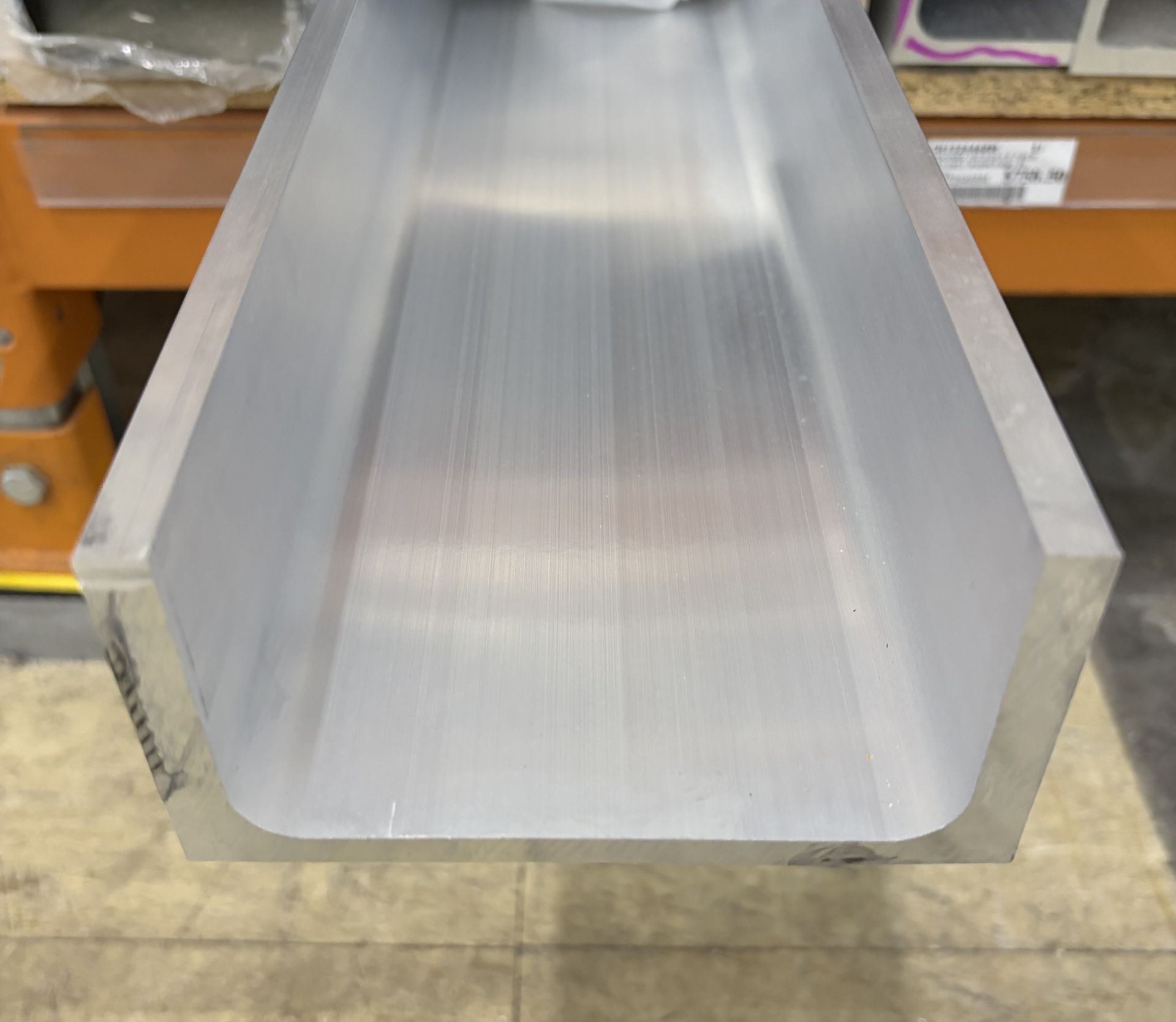 Channel 127mm x 63.5mm x 9.53mm x 5.5mtr