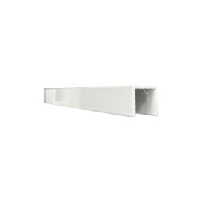 Channel 16mm x 16mm x 1.6mm x 6.5mtr White