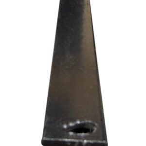 Flat Bar 12mm x 1.6mm x 4Mtr Black