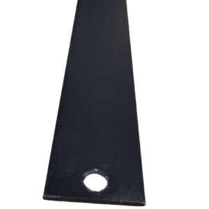 FLAT BAR 25 X 1.6 X4M MATT BLACK GN215A