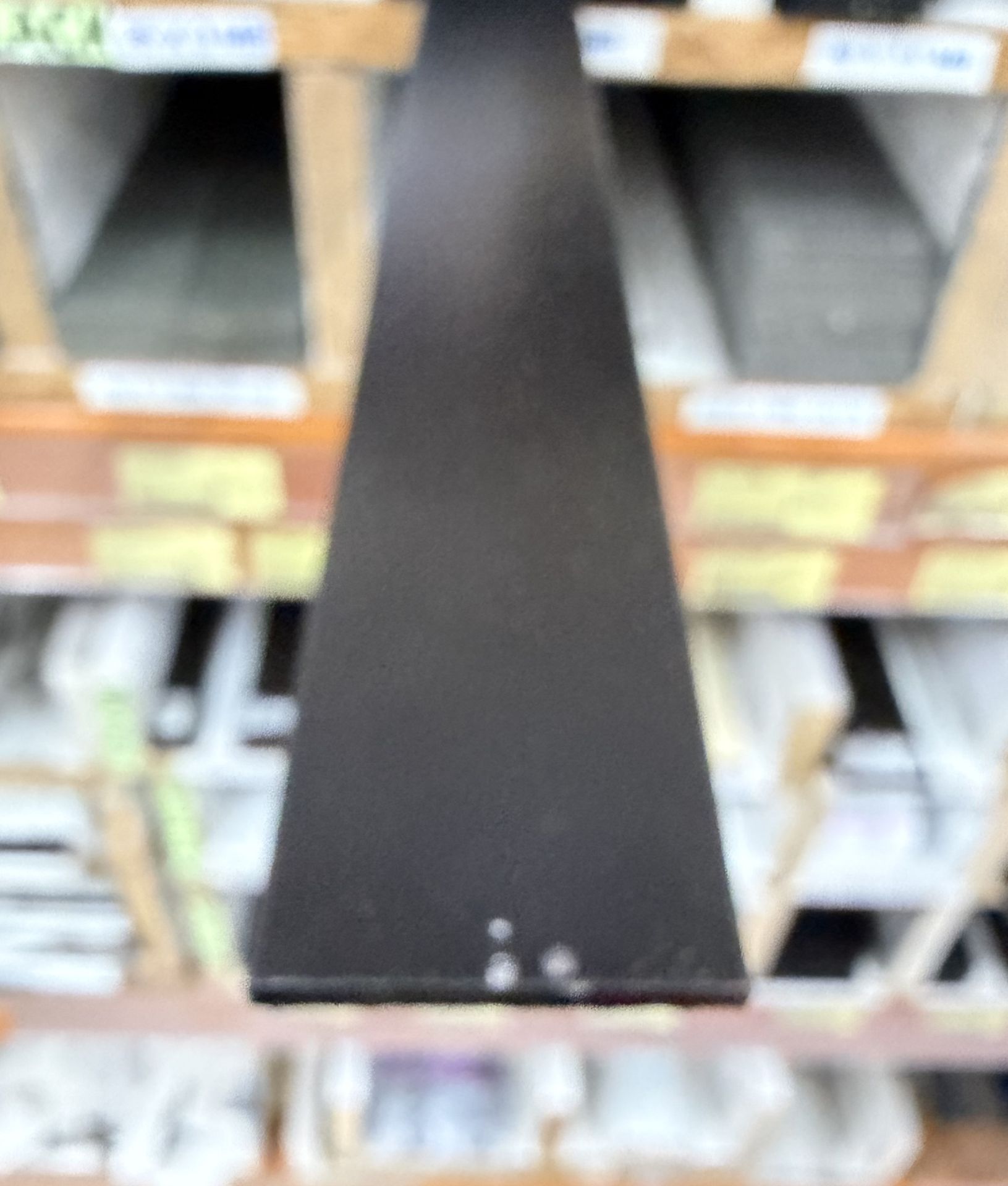 Flat Bar 32mm x 3mm x 4Mtr Matt Black