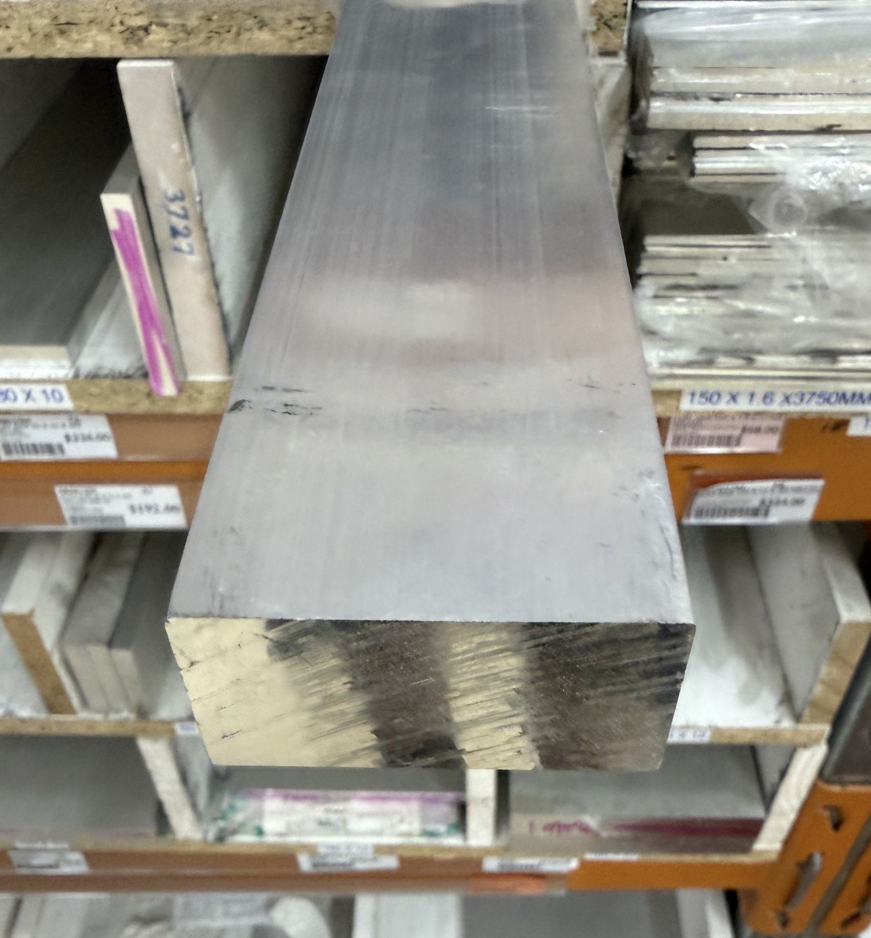 Flat Bar 50mm x 25mm x 4mtr Milled 6060