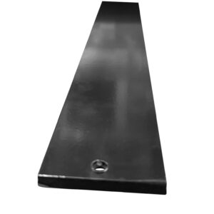 FLAT BAR 50mm X 6mm X 4Mtr Black Satin