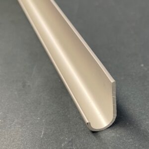 J Trim 23.8mm x 12.7mm x 4Mtr - Clear Anodised