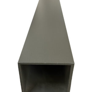 SHS 50mm x 2mm x 6Mtrs Woodland Grey Textura POST SQUARE EDGES