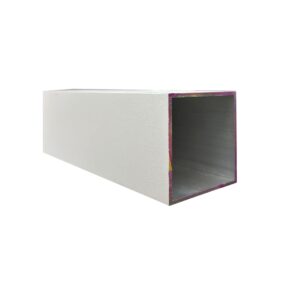 SHS 50mm x 2mm x 6mtr White Textura