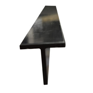 Tee Section 25mm x 25mm x 3mm x 6.5Mtr BLACK